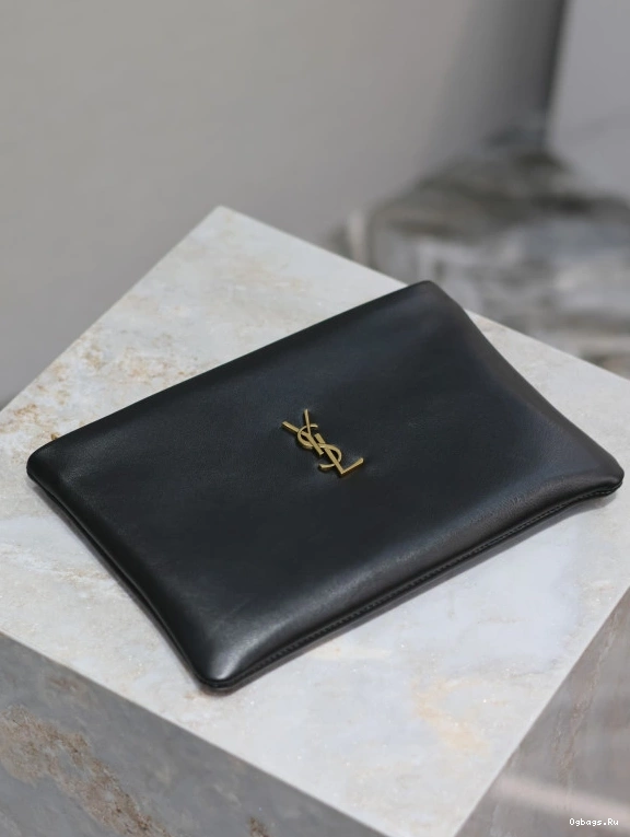 IN SMALL YSL POUCH CALYPSO LAMBSKIN 0805